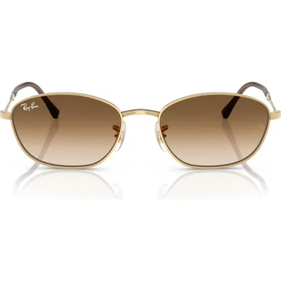 Ray Ban Ray-ban Sunglasses In Clear Gradient Brown