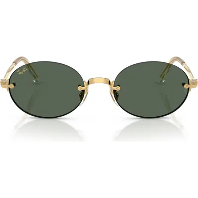 Ray Ban Ray-ban A$ap Rocky 54mm Oval Sunglasses In Neutral