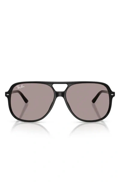 Ray Ban Ray-ban Bill 60mm Square Sunglasses In Black