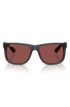 Ray Ban Ray-ban Justin 51mm Square Sunglasses In Black