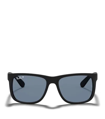 Ray Ban Ray-ban Justin Classic Square Sunglasses In Black