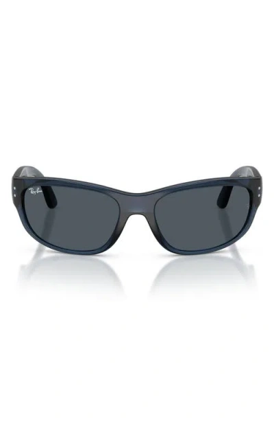 Ray Ban Ray-ban Kids' 55mm Pillow Sunglasses In Blue