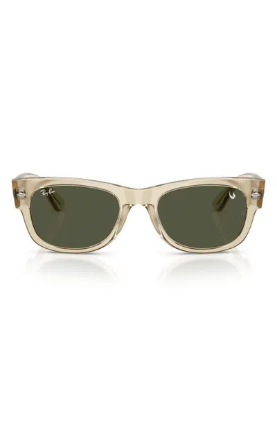 Ray Ban Ray-ban Kids' Mega Wayfarer Ii 55mm Square Sunglasses In Multi