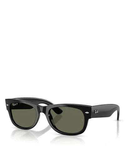 Ray Ban Ray-ban Mega Wayfarer Ii Square Sunglasses, 52mm In Gray