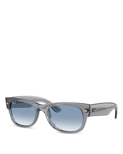 Ray Ban Ray-ban Mega Wayfarer Ii Square Sunglasses, 52mm In Orange