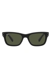 Ray Ban Ray-ban Mr. Burbank 52mm Rectangular Sunglasses In Black