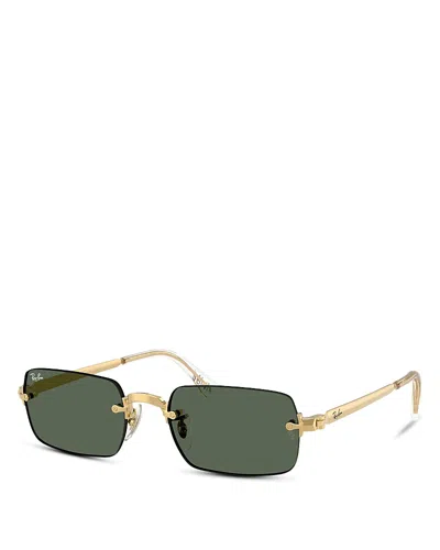 Ray Ban Ray-ban Oval Sunglasses, 54mm In Gold