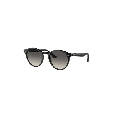 Ray Ban Rb2180 Sunglasses Black Frame Grey Lenses 49-21 In Schwarz