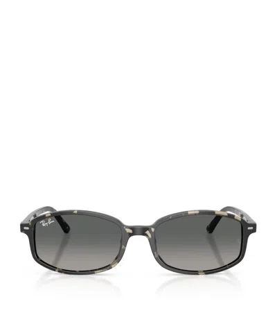 Ray Ban Ray-ban Rb2232 Sam Irregular Sunglasses In Brown