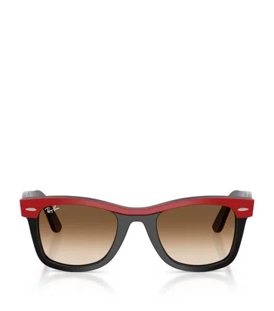 Ray Ban Ray-ban Rb2240 Street Neat Wayfarer Sunglasses In Black