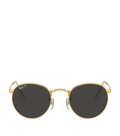 Ray Ban Ray-ban Rb3447 Round Metal Round Sunglasses In Multi