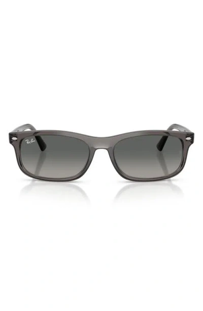 Ray Ban Ray-ban Rectangular Sunglasses In Gray