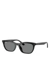 Ray Ban Ray-ban Rectangular Sunglasses, 54mm In Black