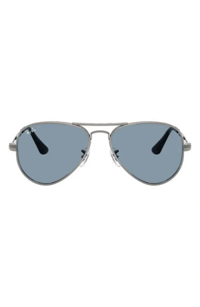 Ray Ban Ray-ban The Aviator Max 58mm Pilot Sunglasses In Silver