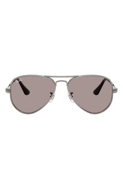 Ray Ban Ray-ban The Aviator Max 58mm Pilot Sunglasses In Silver