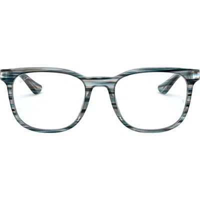 Ray Ban Ray-ban Unisex 50mm Square Optical Glasses In Gray