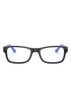 Ray Ban Ray-ban Unisex 52mm Rectangular Optical Glasses In Multi