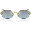 Ray Ban Ray-ban X A$ap Rocky 54mm Gradient Oval Sunglasses In Pattern