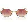 Ray Ban Ray-ban X A$ap Rocky 54mm Gradient Oval Sunglasses In Pink