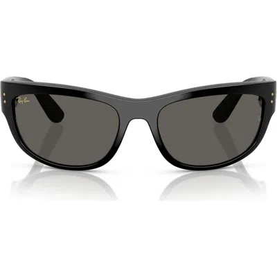 Ray Ban Ray-ban X A$ap Rocky 60mm Mega Balorama Pillow Sunglasses In Pink