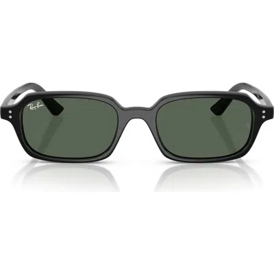 Ray Ban Ray-ban Zuri 51mm Pillow Sunglasses In Metallic