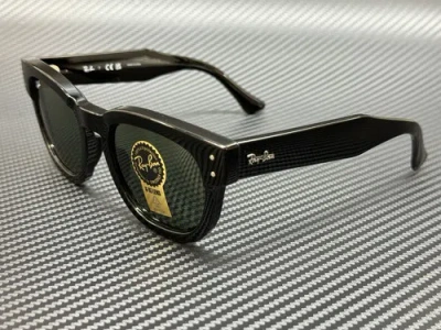 Pre-owned Ray Ban Rb0298s 901 31 Black G-15 Green Unisex 53 Mm Sunglasses