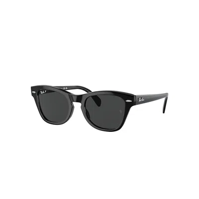 RAY BAN RB0707S SONNENBRILLEN SCHWARZ FASSUNG SCHWARZ GLAS POLARISIERT 50-21