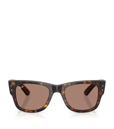 RAY BAN RB0840S MEGA WAYFARER SUNGLASSES