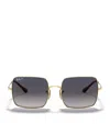 Ray Ban Rb1971 Square 1971 Classic Sunglasses In Gold