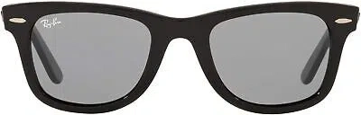 Pre-owned Ray Ban Ray-ban Rb2140 Original Wayfarer Square Sunglasses, Black Grey, 50 Mm In Gray