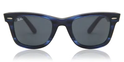 Ray Ban Rb2140 Wayfarer 1361r5 Men's Sunglasses Blue Size 50