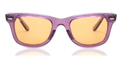Ray Ban Rb2140 Wayfarer 661313 Men's Sunglasses Purple Size 50