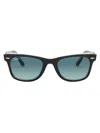 Ray Ban Rb2140 Wayfarer Ease Sunglasses In Black