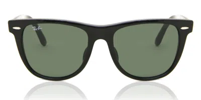 Ray Ban Rb2140f Original Wayfarer Vestibilità Orientale 901 Occhiali Da Sole Neri Per Uomo