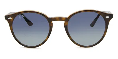 Ray Ban Rb2180 710/4l Men's Sunglasses Tortoiseshell Size 49 In Orange