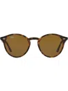 Ray Ban Rb2180 Havana Sunglasses In Brown