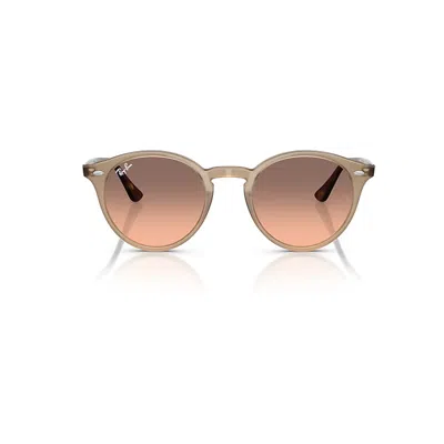 RAY BAN RB2180 SUNGLASSES HAVANA FRAME PINK LENSES 51-20