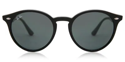 Ray Ban Rb2180f Highstreet Vestibilità Orientale 601/71 Occhiali Da Sole Neri Per Uomo In Orange