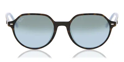 Ray Ban Rb2195 Thalia 13163m Occhiali Da Sole Tartarugatishell Per Uomo In Blue