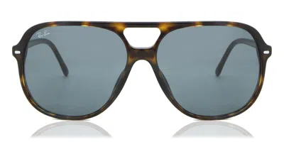 Ray Ban Rb2198 Bill 902/r5 Occhiali Da Sole Tartarugatishell Per Uomo In Blue
