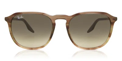 Ray Ban Rb2203 13920a Men's Sunglasses Brown Size 52 In Green