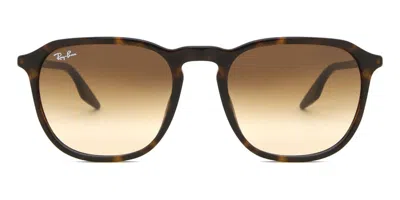 Ray Ban Rb2203 902/51 Men's Sunglasses Tortoiseshell Size 52 In Green