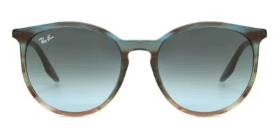 Ray Ban Rb2204 1394gk Men's Sunglasses Blue Size 51