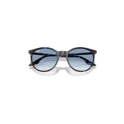 Ray Ban Rb2204 Sunglasses Havana Blue Turtle Frame Blue Lenses 54-20