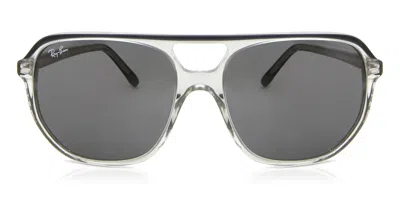 Ray Ban Rb2205 Bill One 1396b1 Men's Sunglasses Grey Size 57 In Silver