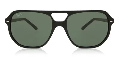 Ray Ban Rb2205 Bill One 901/31 Men's Sunglasses Black Size 57 In Orange