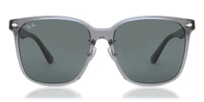 Ray Ban Rb2206d Asian Fit 139987 Men's Sunglasses Grey Size 57 In Gray