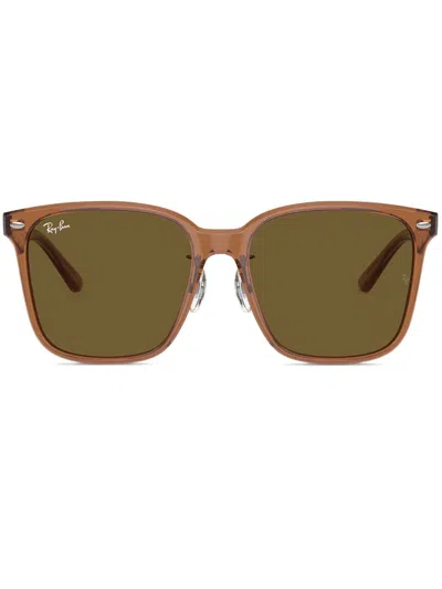 Ray Ban Rb2206d Sunglasses In Brown