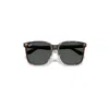 Ray Ban Rb2206d Sunglasses Havana Frame Grey Lenses 57-18 In Havana