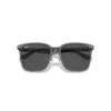 Ray Ban Rb2206d Sunglasses Transparent Grey Frame Grey Lenses 57-18 In Transparent Grey